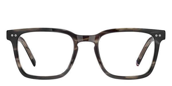 Tommy Hilfiger TH 2034 - Grey Horn, Acetate, Rectangle frame