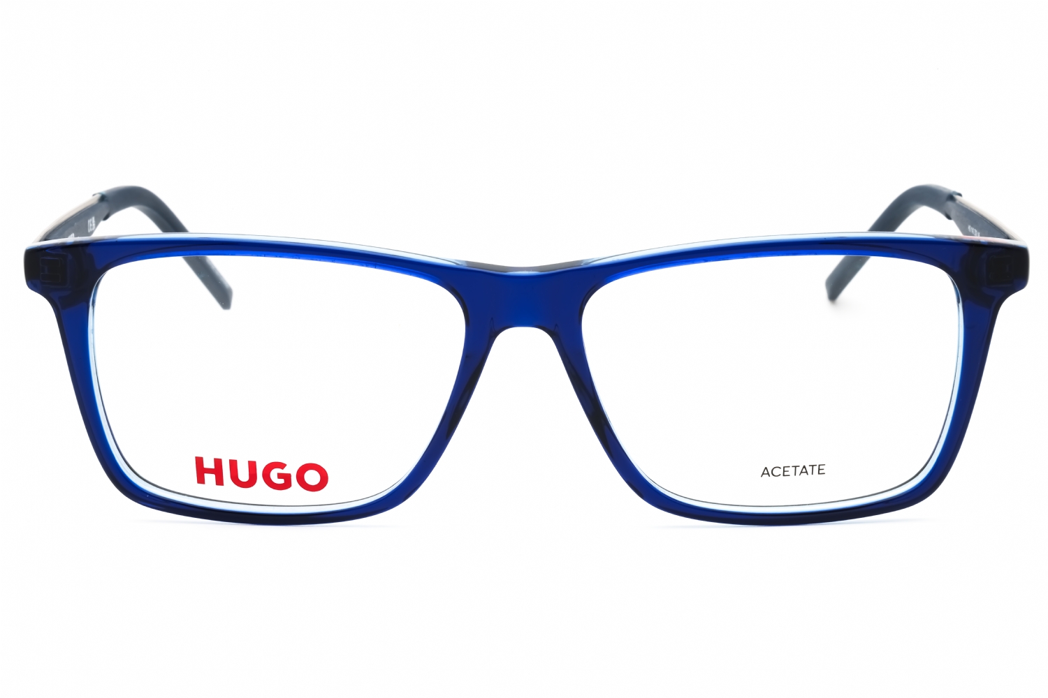 HUGO HG 1140 - Blue Azure, Plastic, Rectangle frame