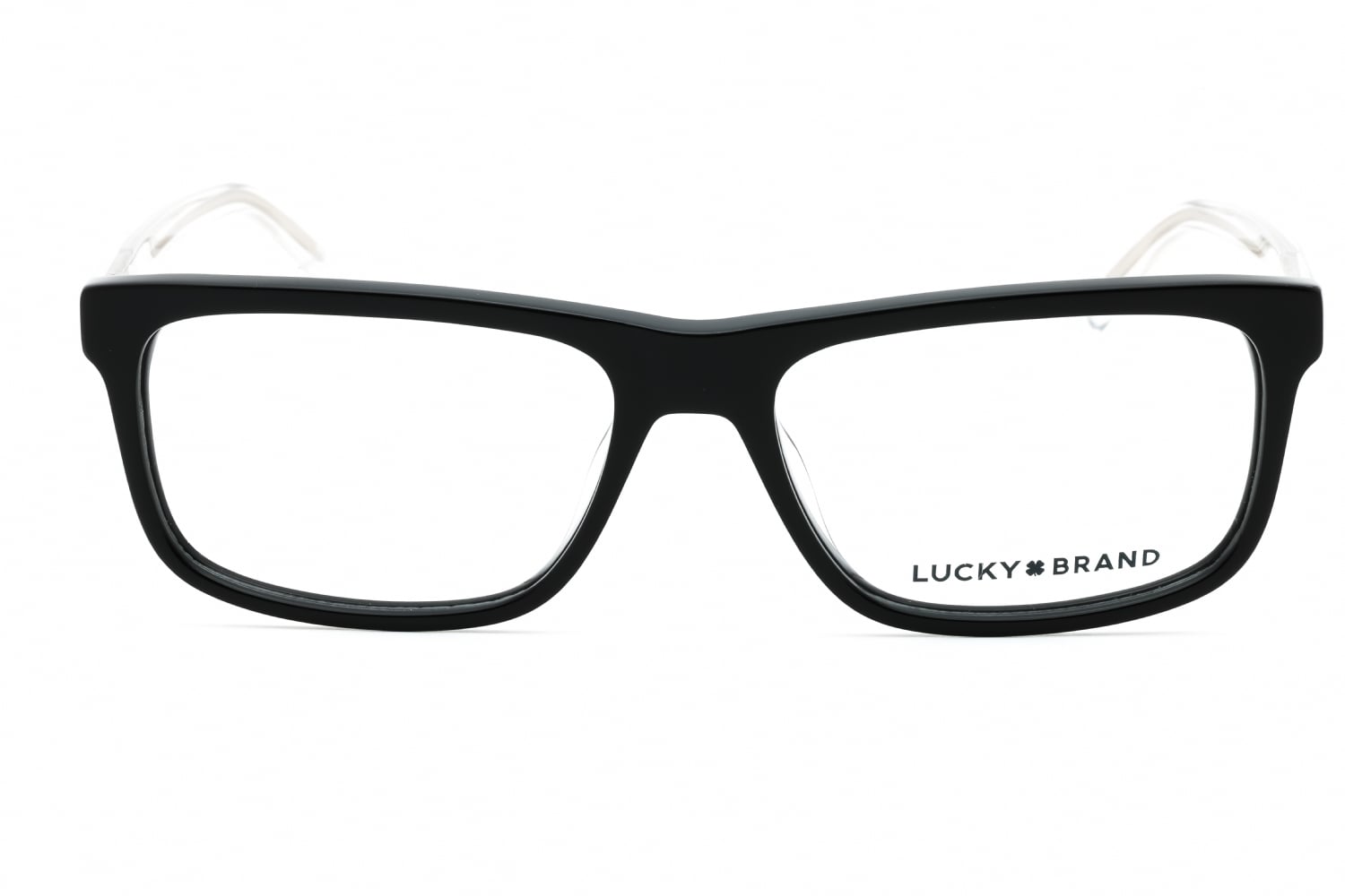 Lucky Brand VLBD419 - Black, Acetate, Rectangle frame
