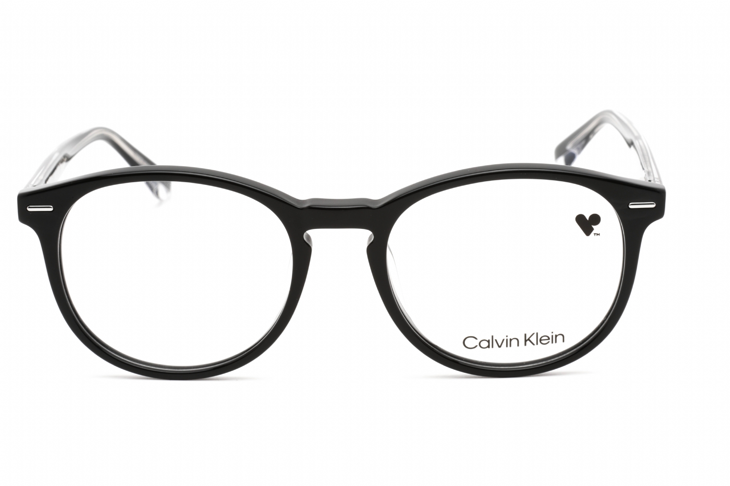Calvin Klein CK22504 - Black, Acetate, Round frame