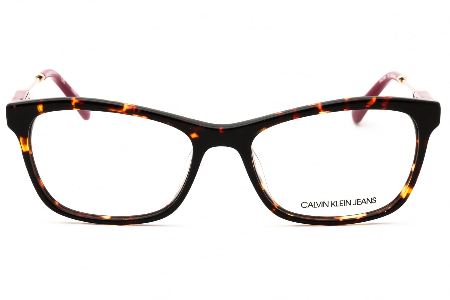 Calvin Klein Jeans CKJ21800 - Dark Tortoise, Acetate, Rectangle frame