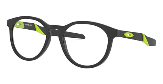 Oakley OY8014 ROUND OUT - Satin Black, Acetate, Oval frame