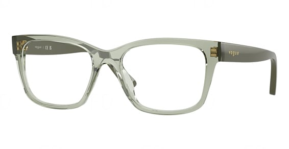 Vogue Junior Optical VY2034 - Transparent Green, Acetate, Oval frame