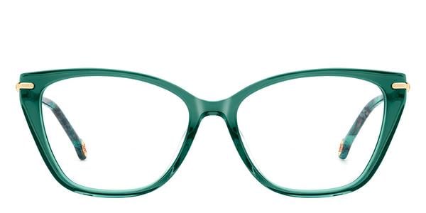 Carolina Herrera HER 0303/G - Green, Acetate, Rectangle frame