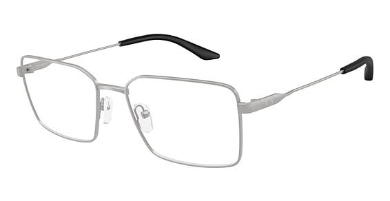 Armani Exchange AX1076 - Matte Silver, Metal, Mixed Shapes frame