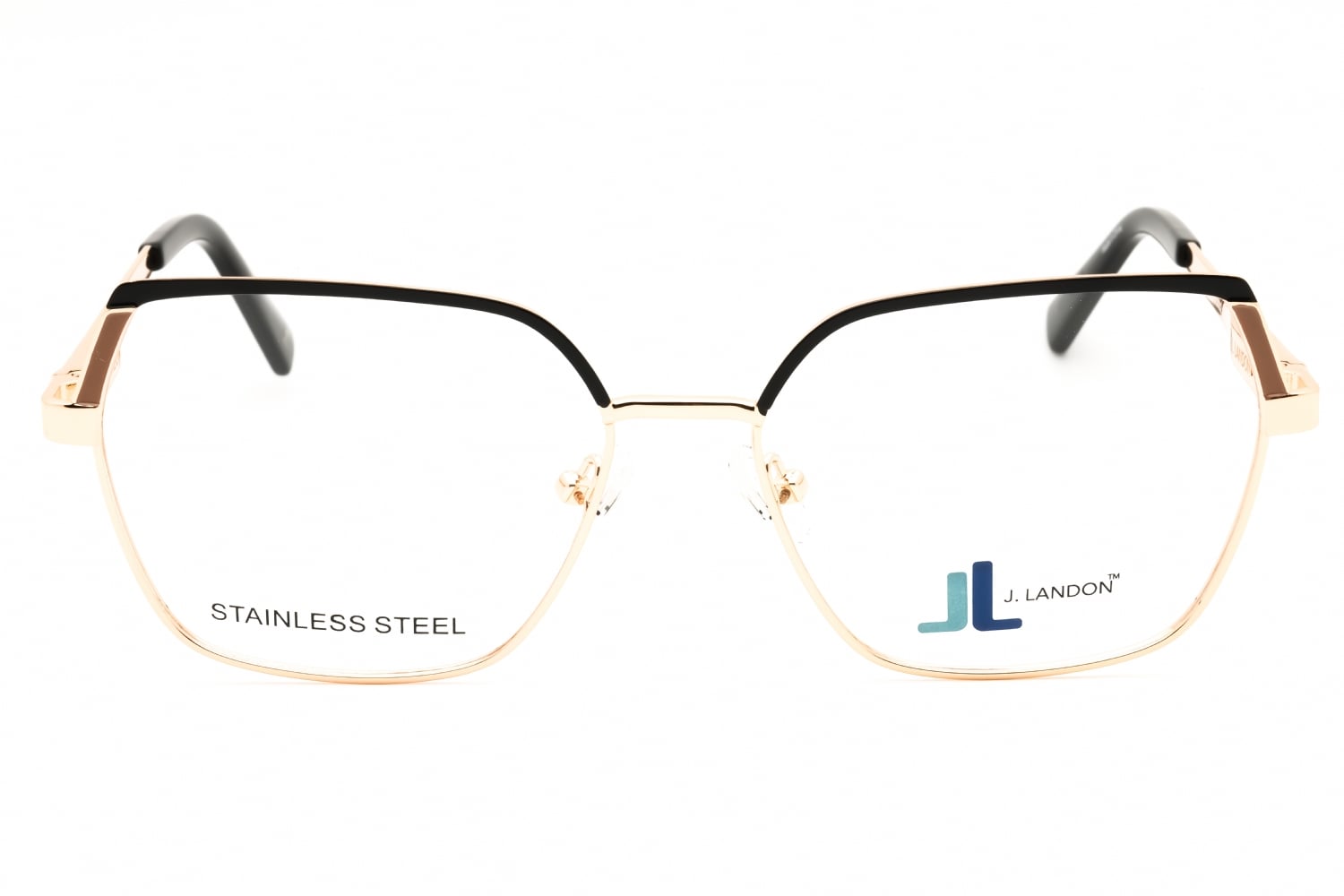 J. Landon JL50002 - Pale Gold, Metal, Cat Eye frame