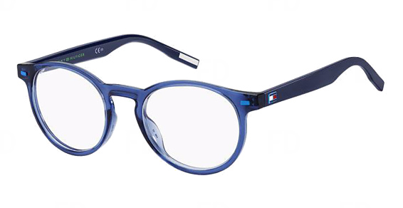 Tommy Hilfiger TH 1926 - Blue, Plastic, Mixed Shapes frame