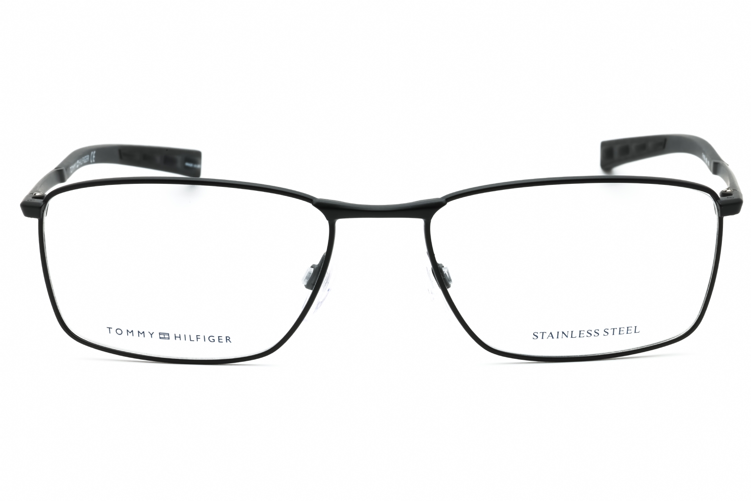 Tommy Hilfiger TH 1783 - Matte Black, Metal, Rectangle frame