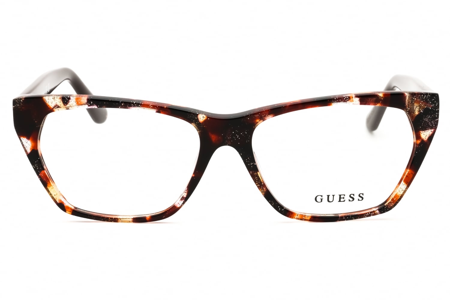 Guess GU50234 - Dark Havana, Acetate, Cat Eye frame