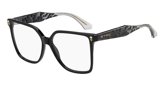 Etro 0130 - Black, Acetate, Rectangle frame