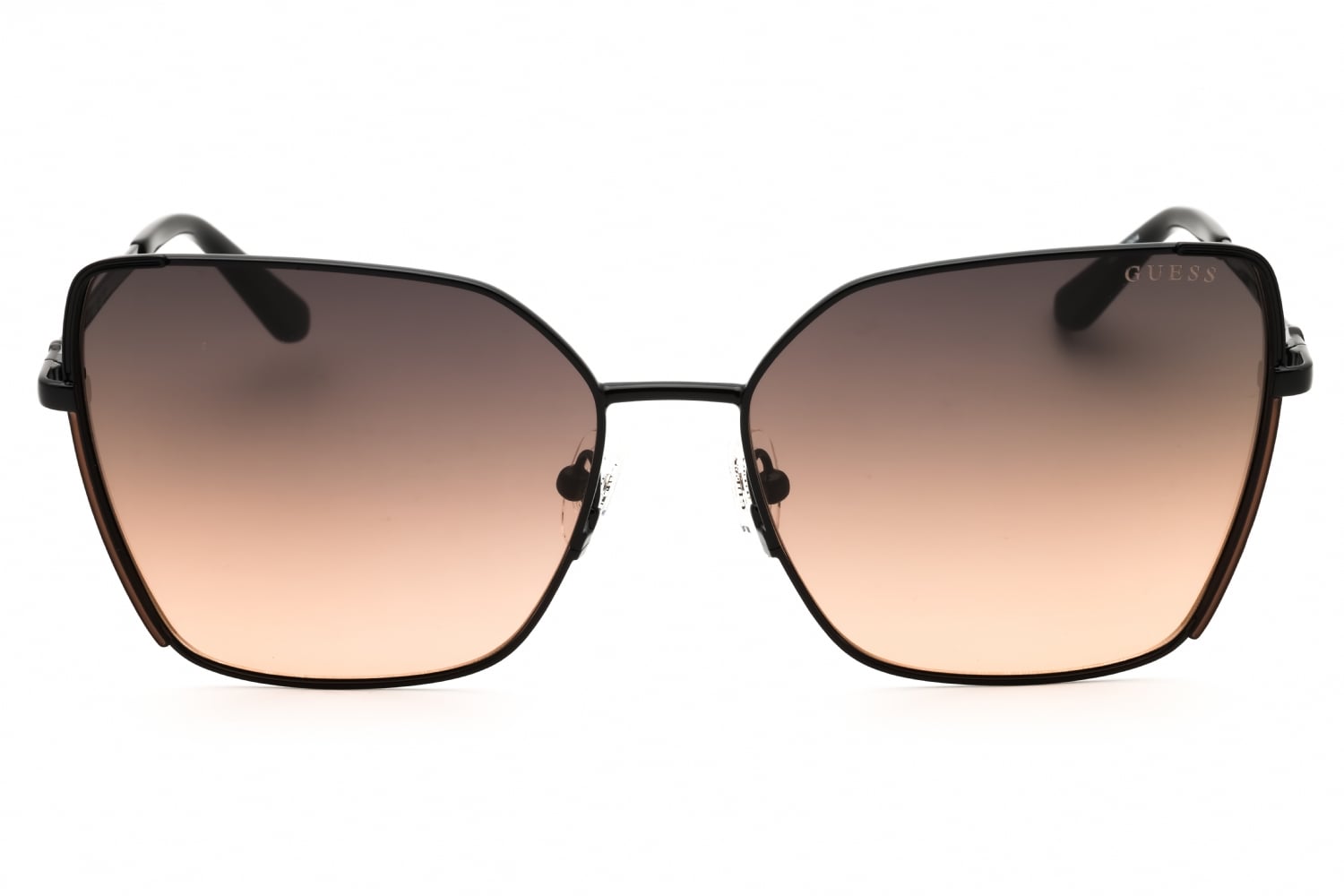 Guess GU00192 - Shiny Black, Metal, Cat Eye frame