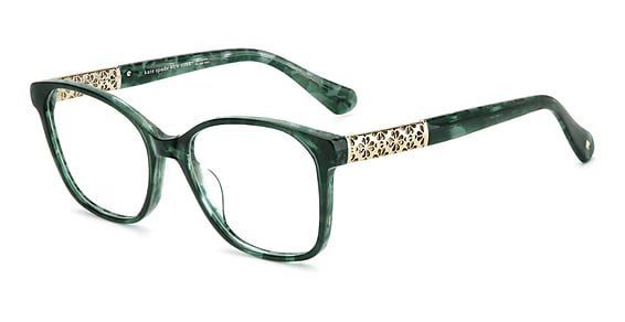 Kate Spade KS Misa 2/G - Grnturqhv, Acetate, Rectangle frame