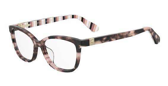 Kate Spade Emilyn/F/US - Pink Havana, Acetate, Cat Eye frame