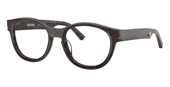 FERRARI FZ8035U - Tortoise Brown, Plastic, Round frame