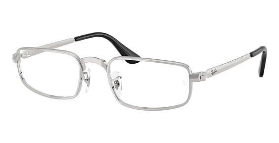 Ray-Ban RX3927V - Silver, Metal, Rectangle frame