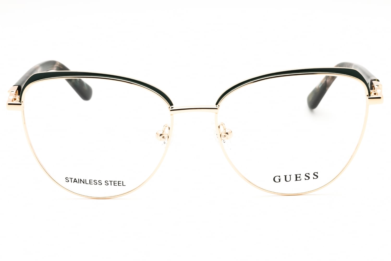 Guess GU2982 - Dark Green/other, Metal, Cat Eye frame
