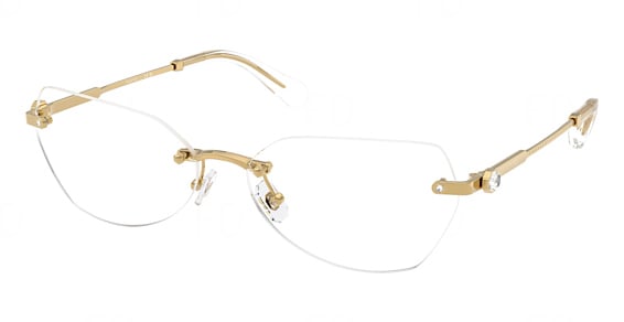 Swarovski SK1031 - Gold, Metal, Mixed Shapes frame