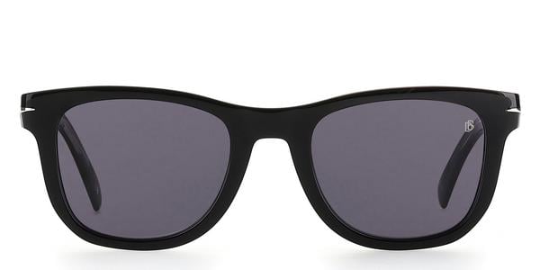 David Beckham DB 1006/S - Black, Plastic, Rectangle frame