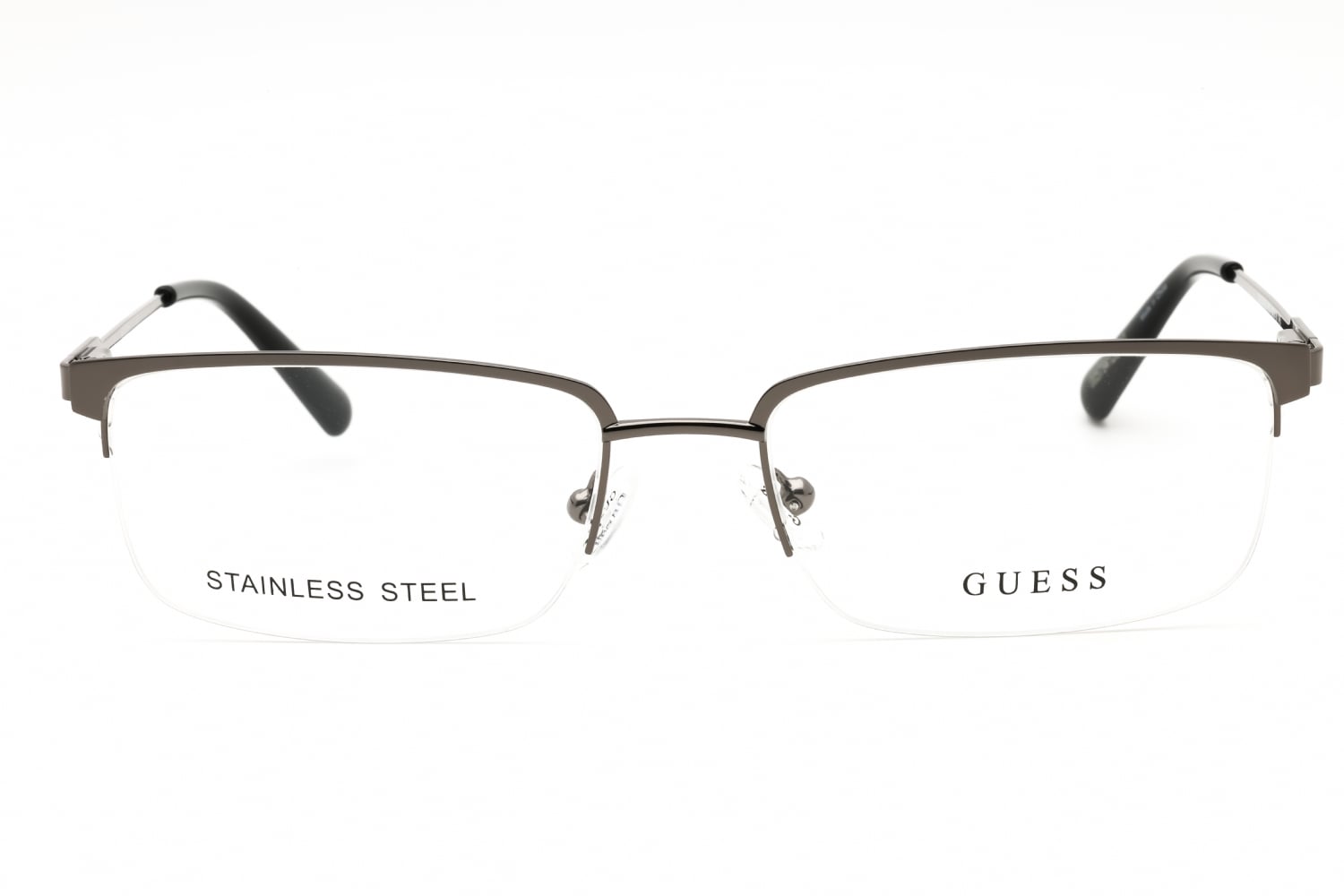 Guess GU50005 - Shiny Gunmetal, Metal, Rectangle frame