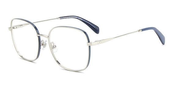 Kate Spade KS Josee 2/G - Blue, Stainless Steel, Rectangle frame