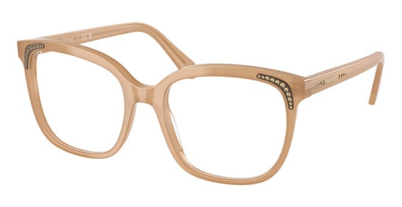Swarovski SK2033 - Milky Beige, Plastic, Oval frame