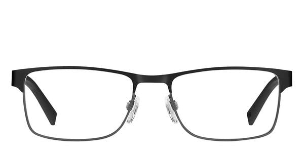 Tommy Hilfiger TH 2041 - Matte Black Ruthenium, Stainless Steel, Rectangle frame