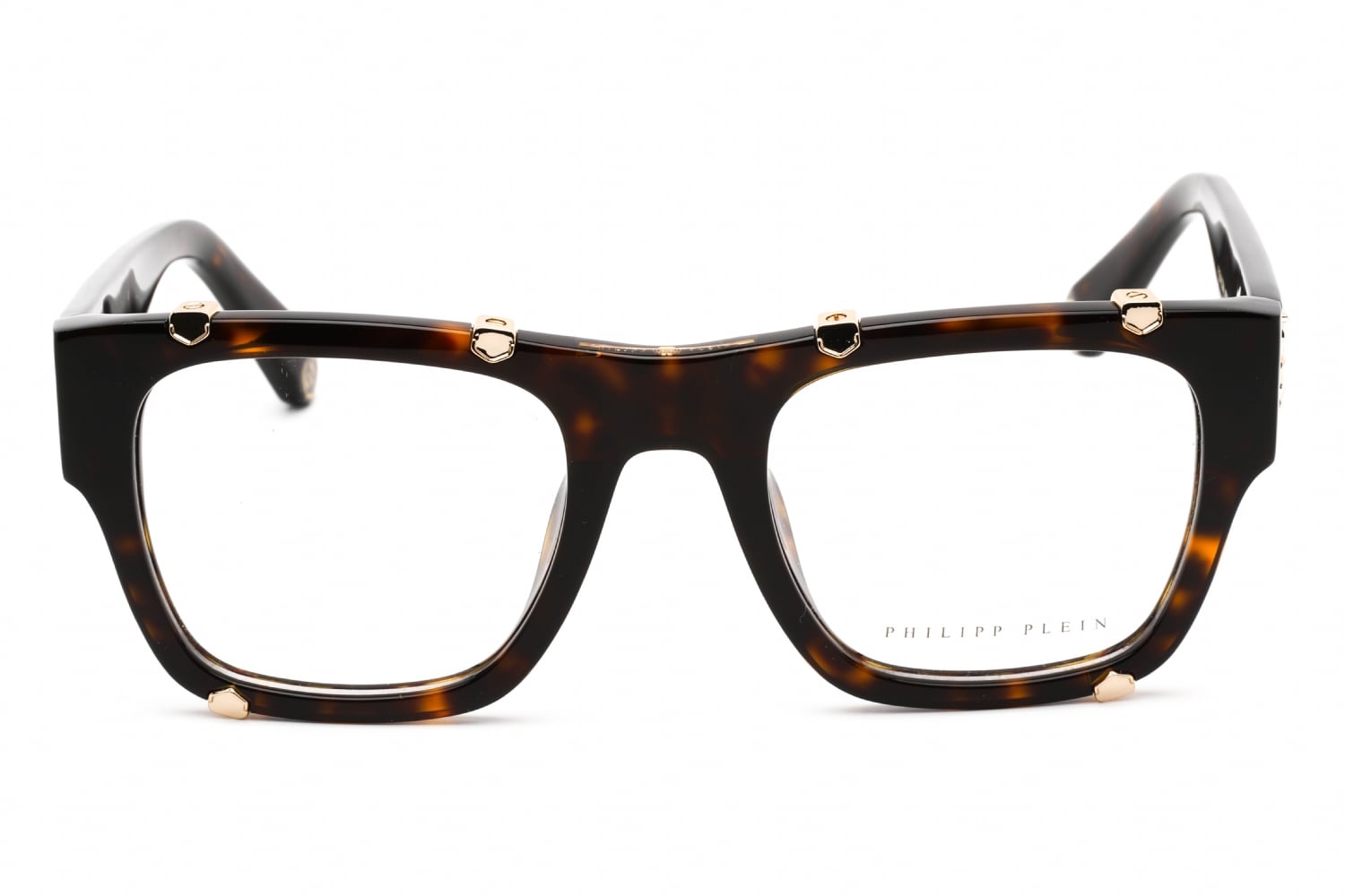 Philipp Plein VPP042W - Brown, Plastic, Rectangle frame