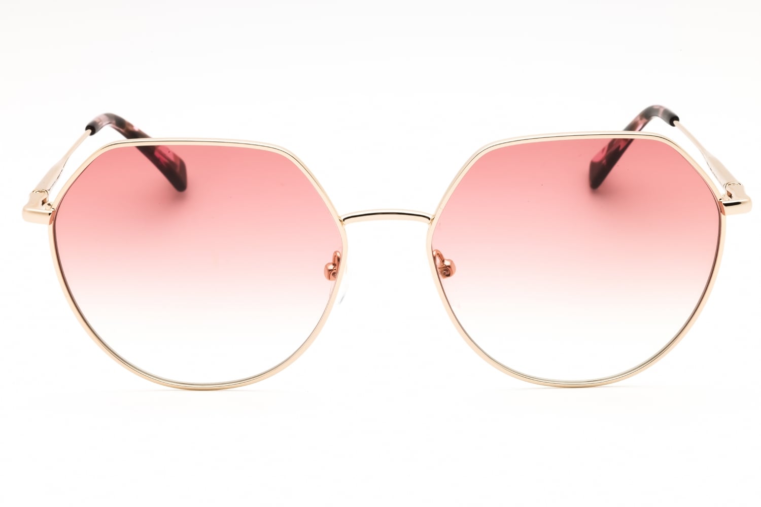 Longchamp LO154S - Gold, Metal, Round frame