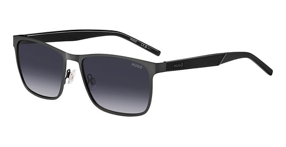 HUGO HG 1328/S - Svk9o Mtrut Blk, Metal, Rectangle frame