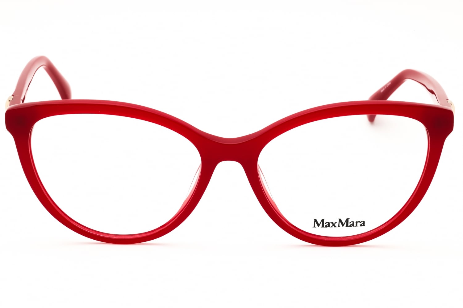 Max Mara MM5024 - Shiny RED, Acetate, Cat Eye frame