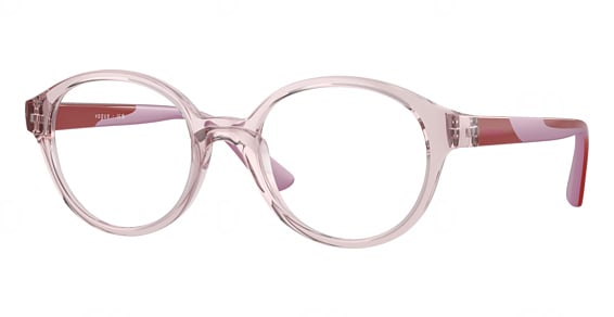 Vogue Junior VY2025 - Transparent Rose, Acetate, Oval frame