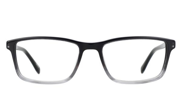Tommy Hilfiger TH 2170 - Black Grey, Plastic, Rectangle frame