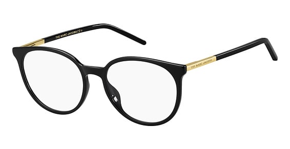 Marc Jacobs Marc 511 - Black, Acetate, Rectangle frame
