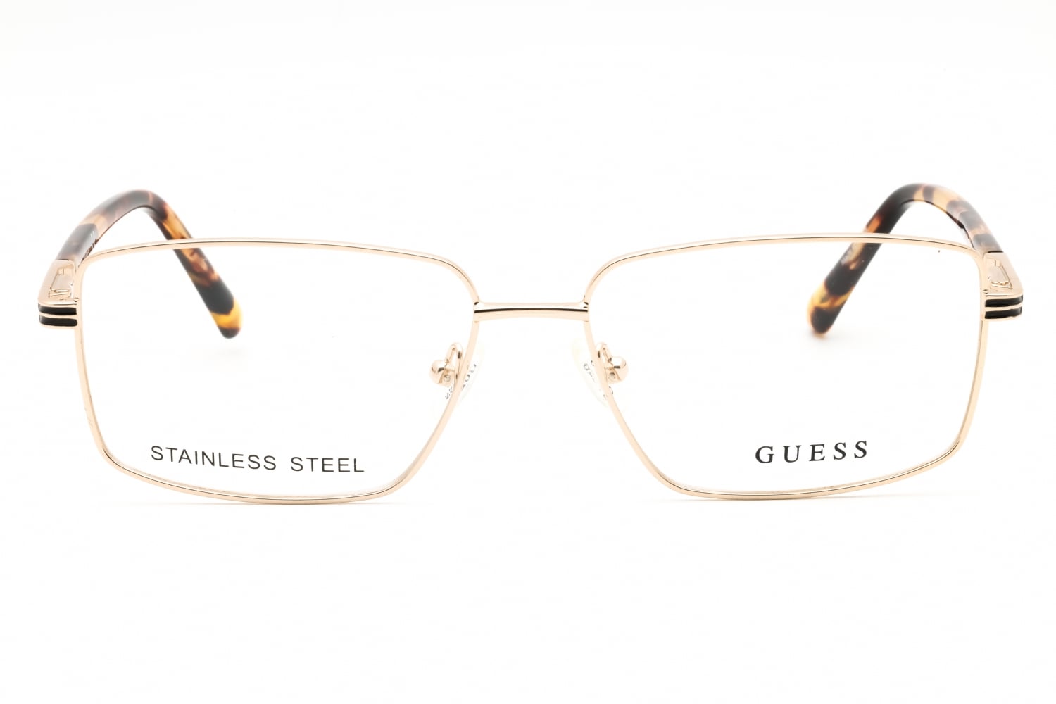 Guess GU50061 - Pale Gold, Metal, Rectangle frame