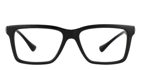 Versace VE3328 - Black, Acetate, Rectangle frame