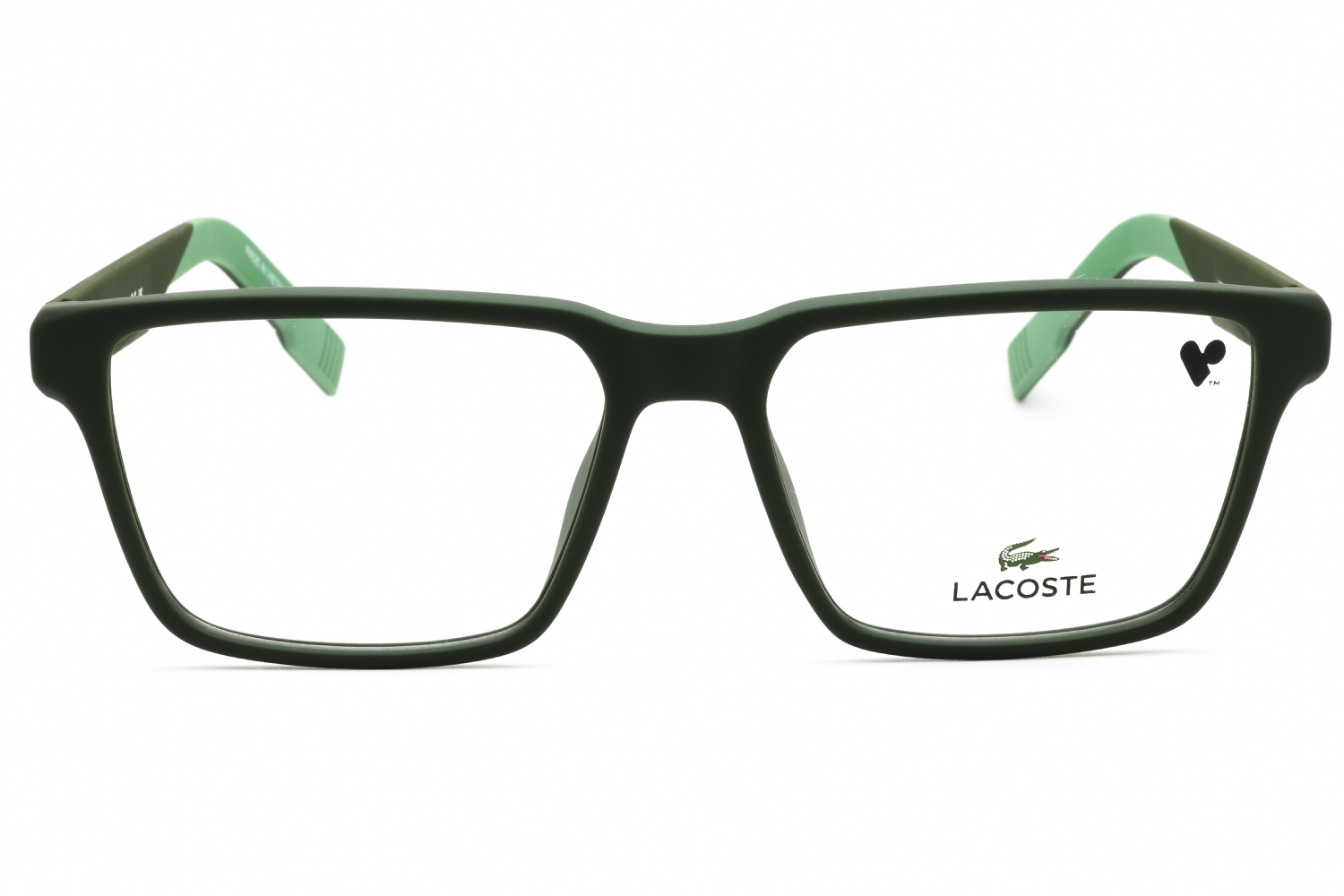 Lacoste L2924 - Green, Acetate, Rectangle frame