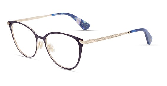 Stuart Weitzman WZN 1048/G - Blue Gold, Metal, Cat Eye frame