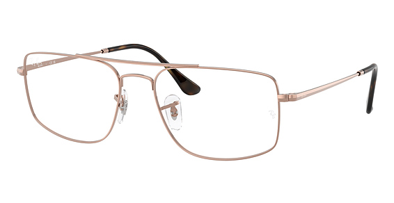 Ray-Ban RX6579 RX6579 - Copper, Metal, Aviator frame