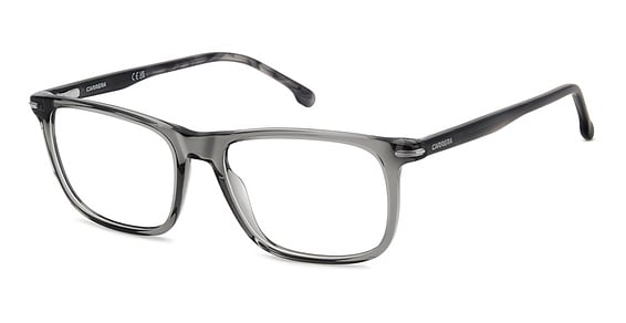 Carrera 351 - Grey Horn, Acetate, Rectangle frame