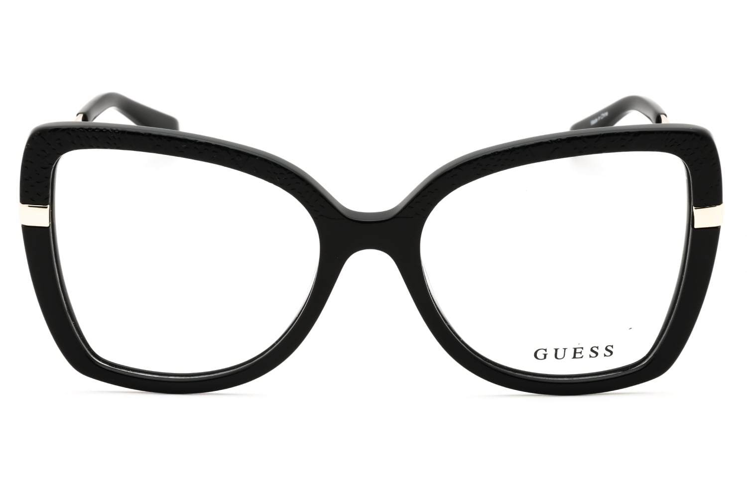 Guess GU50245 - Shiny Black, Acetate, Mixed Shapes frame