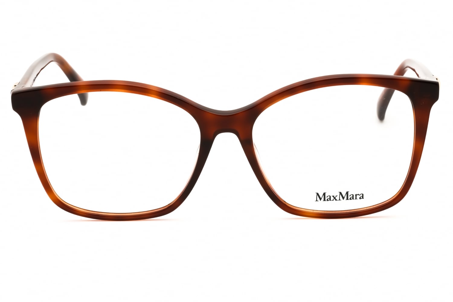 Max Mara MM5023 - Blonde Havana, Acetate, Rectangle frame