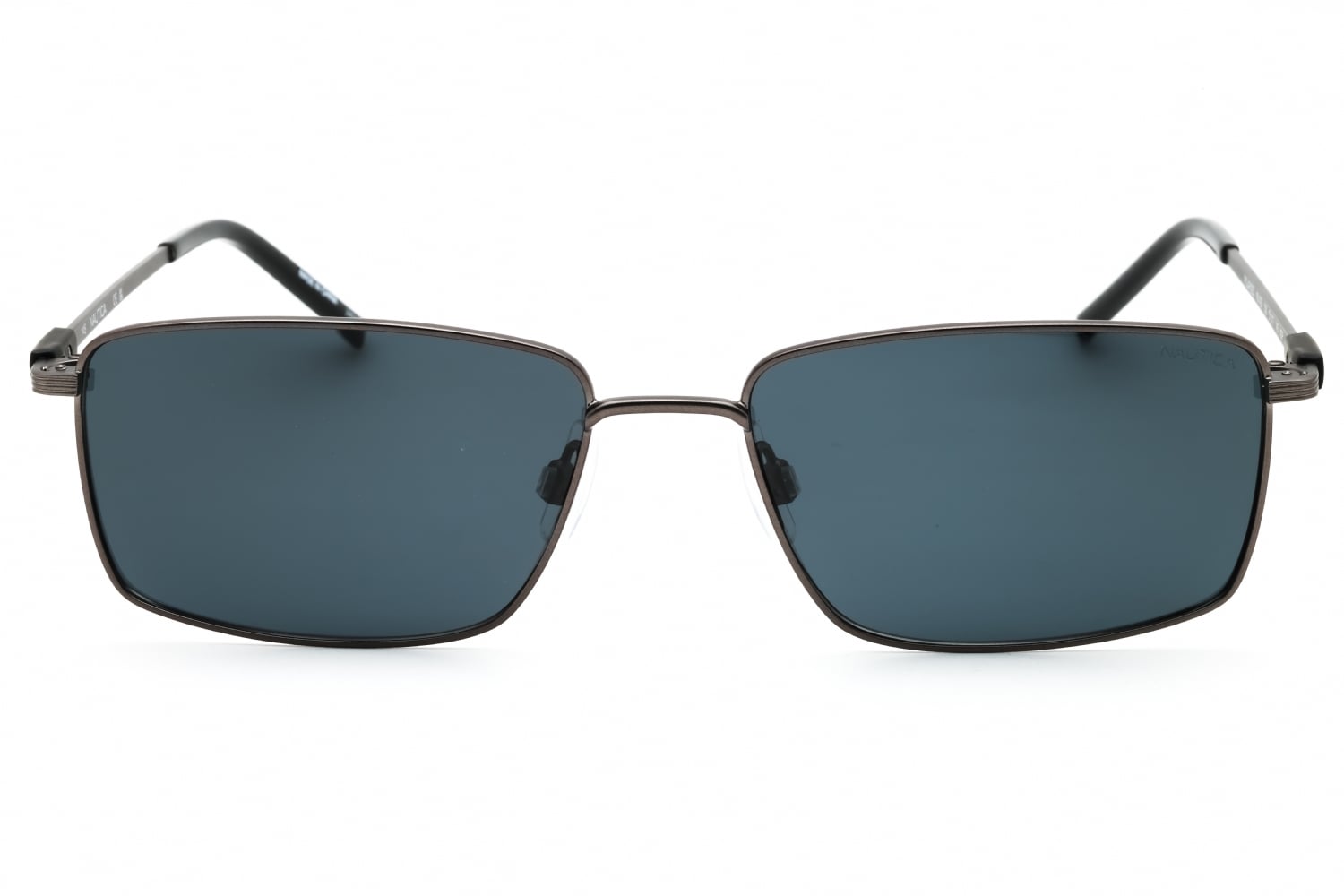 Nautica N5142S - Matte Gunmetal, Metal, Rectangle frame