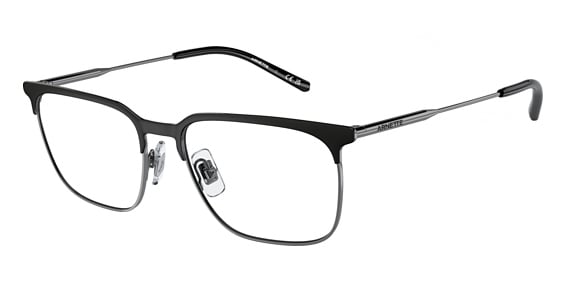 Arnette AN6136 MAYBE MAE - Rubber Black, Metal, Rectangle frame