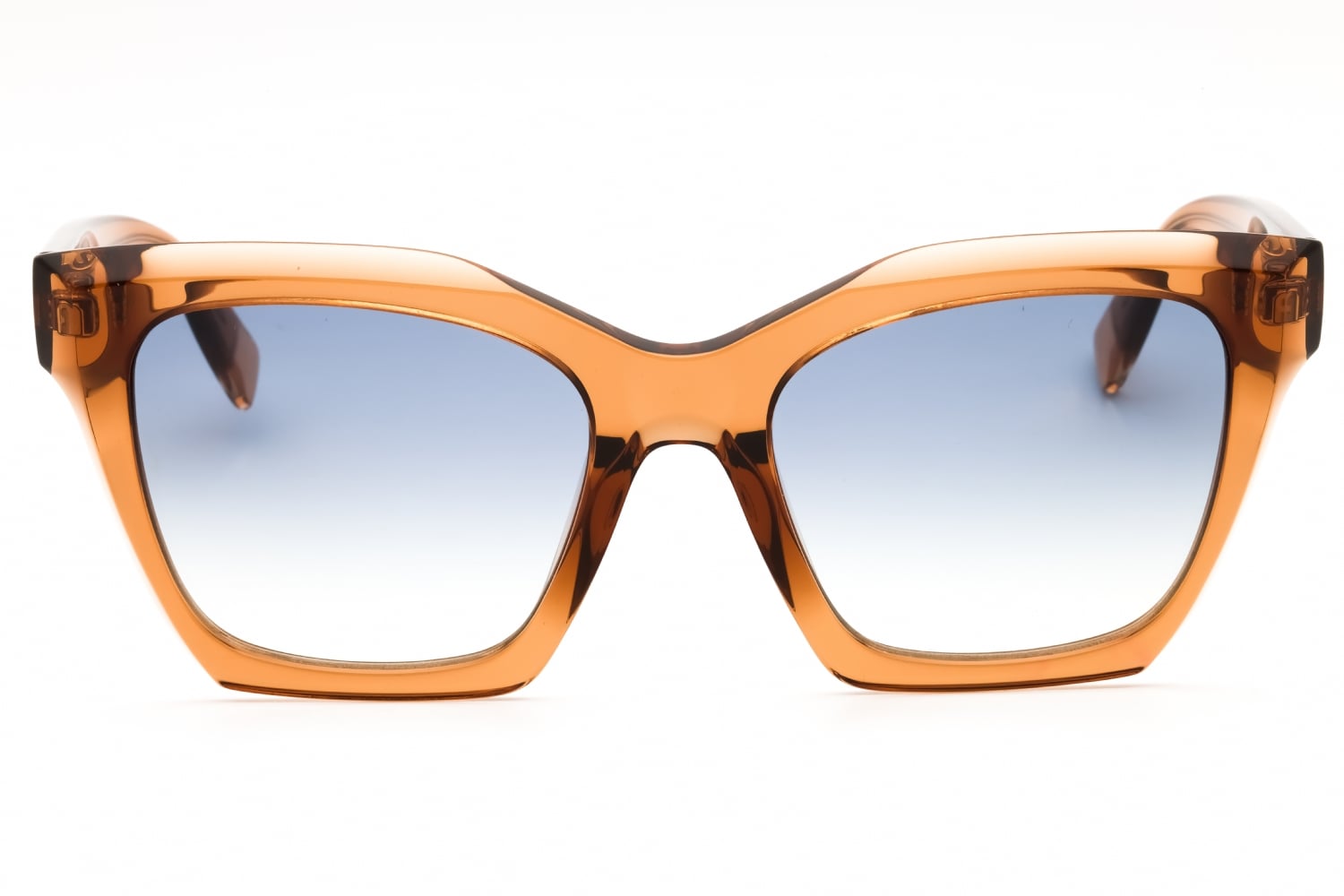 Furla SFU621V - Shiny Light Cognac, Acetate, Cat Eye frame