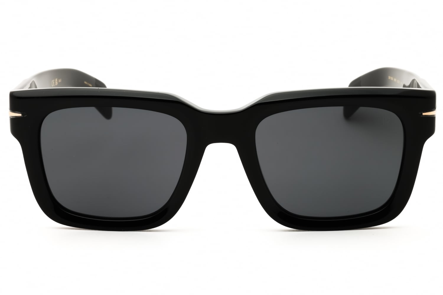 David Beckham DB 7100/S - Black, Acetate, Rectangle frame