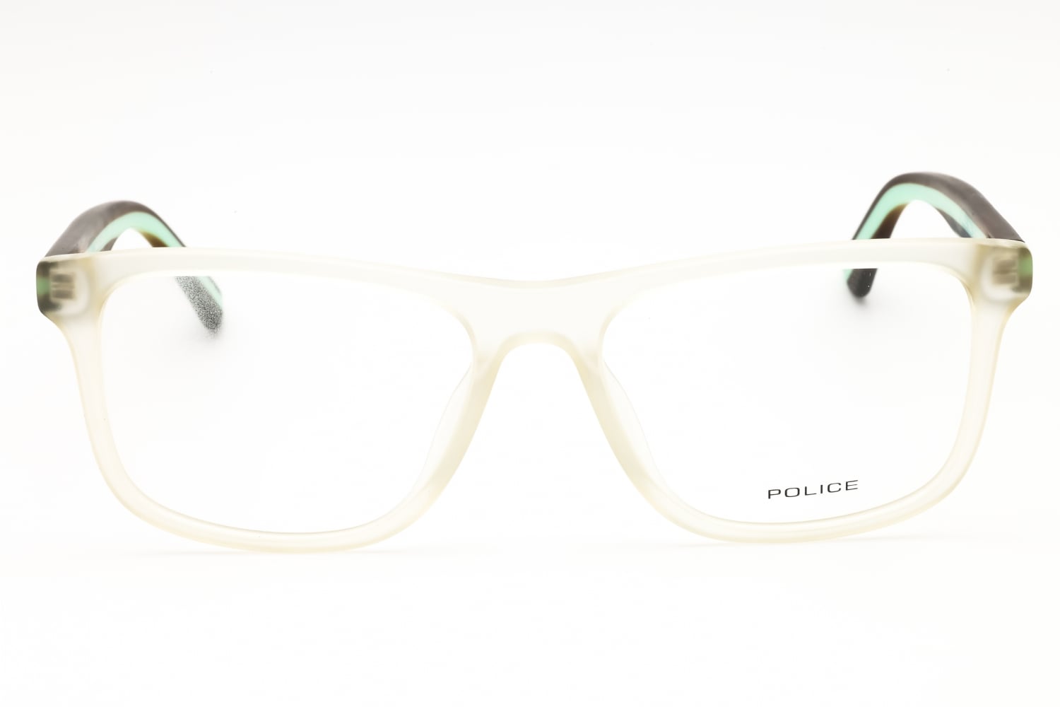 Police VK049 - Matt Crystal, Acetate, Rectangle frame