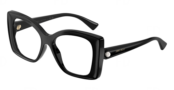 Jimmy Choo JC1001HU - Black, Acetate, Mixed Shapes frame