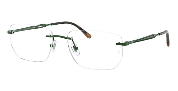 Ray-Ban RX3768V - Green, Metal, Mixed Shapes frame