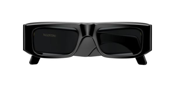 Valentino VG0005S - Black, Acetate, Rectangle frame