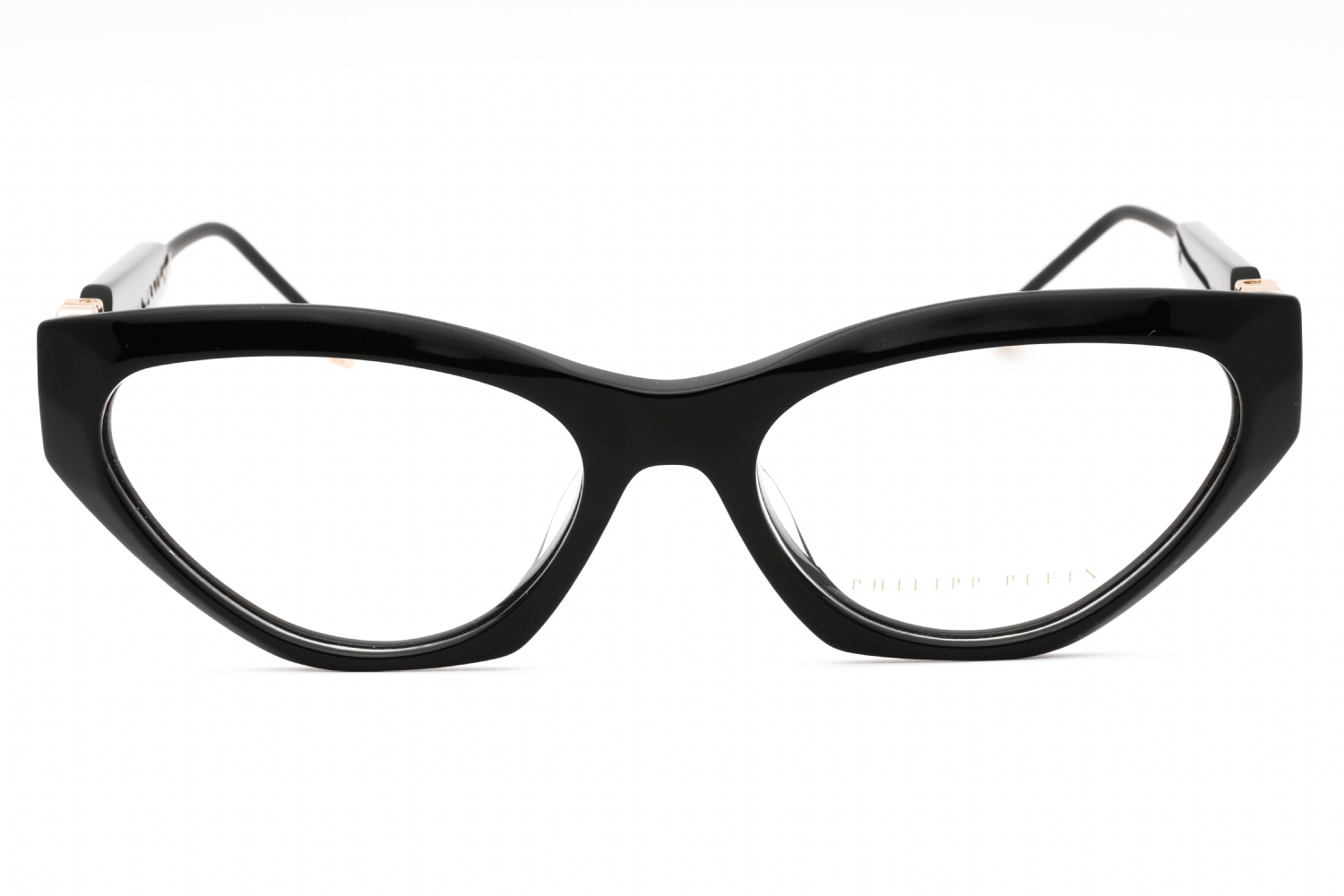 Philipp Plein VPP069S - Shiny Black, Plastic, Cat Eye frame